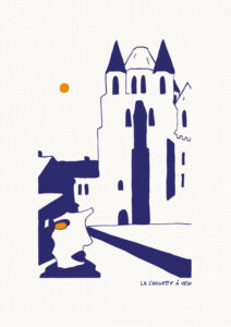 Illustration Angers Place Saint Eloi