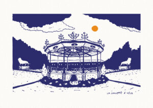 illustration jardin du mail angers